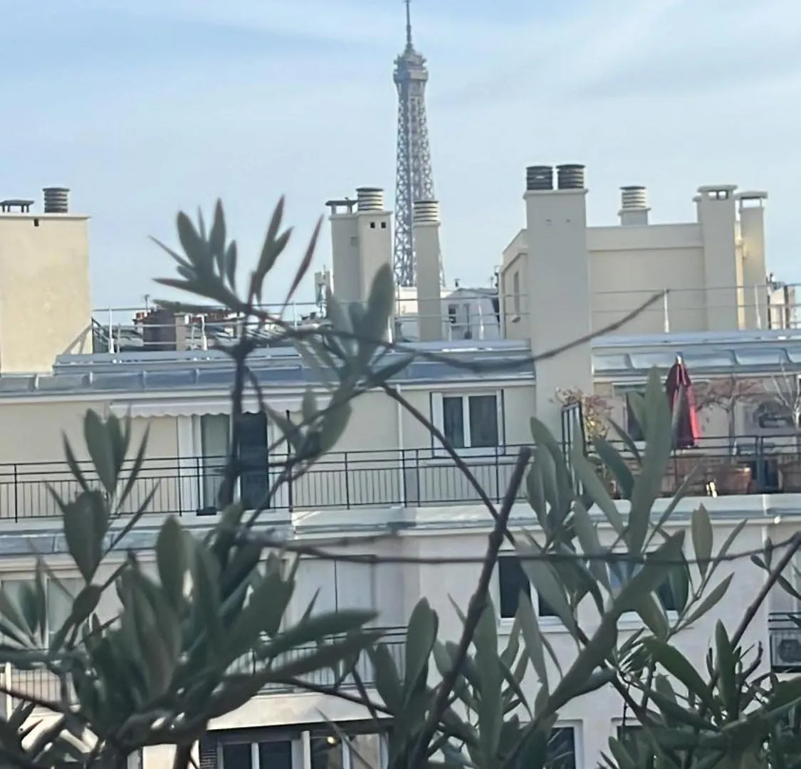 Appart Terrasse Vue Tour Eiffel Paris 0*,  France