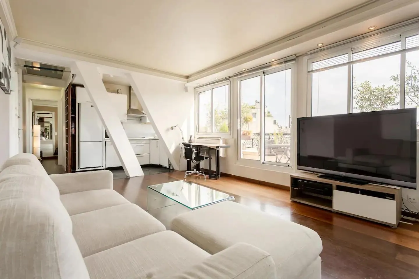 Appartement Appart Terrasse Vue Tour Eiffel Paris